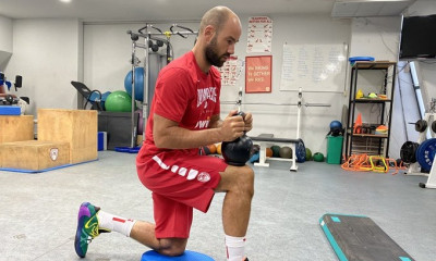 Ολυμπιακός: Επέστρεψε στο ΣΕΦ ο Σπανούλης