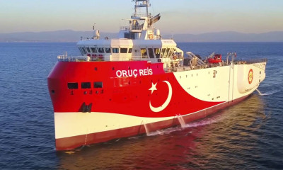 Oruc Reis: «Πόλεμος νεύρων» στο Αιγαίο - Έκανε στροφή και επιστρέφει στην ελληνική υφαλοκρηπίδα