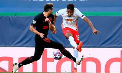 Λειψία – Ατλέτικο: Ευκαιρίες οι Γερμανοί, ζήτησαν πέναλτι οι «ροχιμπλάνκος» (videos+photos)