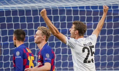 «Καταιγίδα» η Μπάγερν, συντρίβει τη Μπαρτσελόνα! (videos+photos)