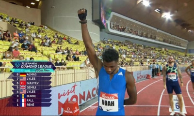 Στίβος: Ο Νόα Λάιλς ύψωσε τη γροθιά του για το «Black lives matter» στο Μονακό! (photo)