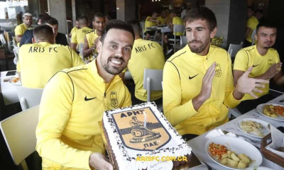 Άρης: Η τούρτα έκπληξη στον Ματίγια! (video & photos)