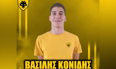 Βόλεϊ:  Με το… βλέμμα στο μέλλον η ΑΕΚ πρόσθεσε στο δυναμικό της τον 16χρονο, Βασίλη Κονίδη