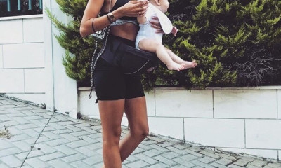 Έξι μήνες μετά τη γέννηση της κόρης της είναι και πάλι έγκυος (vid)