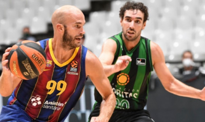 Μπαρτσελόνα: Έκρυψαν την μπάλα Καλάθης, Μίροτιτς και Οριόλα (video)