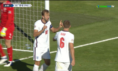 UEFA Nations League: Ακυρώθηκε λανθασμένα γκολ του Κέιν στην Ισλανδία (video)