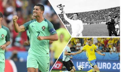 Από τον Πούσκας ως τον Κριστιάνο: Οι ευρωπαίοι με τα περισσότερα γκολ με το εθνόσημο (photos+vid)