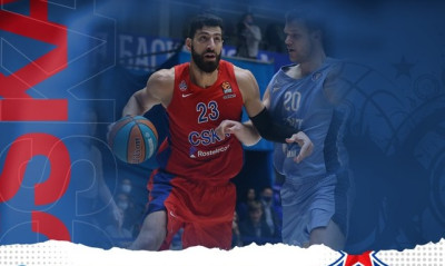 ΤΣΣΚΑ Μόσχας: Πήρε το «θρίλερ» με Ζενίτ με καλάθι του Μιλουτίνοφ (video)