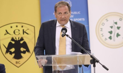 Αγγελόπουλος: «Θέλουμε κόσμο στο γήπεδο, καμπίνες απολύμανσης στο Final 8»