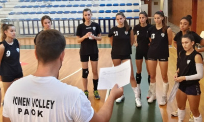Βόλεϊ: «Έκλεισαν» έναν μήνα προπονήσεων τα κορίτσια του ΠΑΟΚ