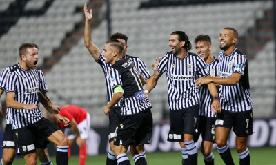 ΠΑΟΚ-Μπενφίκα: Τεράστιος Γιαννούλης, αποτελείωσε την πρώην ο Ζίβκοβιτς (photos+videos)