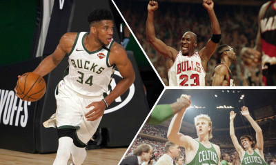 Ο Αντετοκούνμπο κι οι θρύλοι του ΝΒΑ με «back to back» βραβεία MVP (photos)