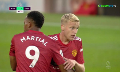Μάντσεστερ Γιουνάιτεντ: Σκόραρε στο επίσημο ντεμπούτο του αλλά δεν το χάρηκε ο Φαν Ντε Μπέεκ (video)