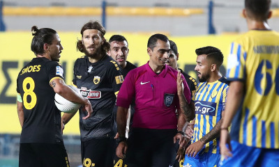 ΑΕΚ: Παράπονα για τη διαιτησία του Ζαχαριάδη