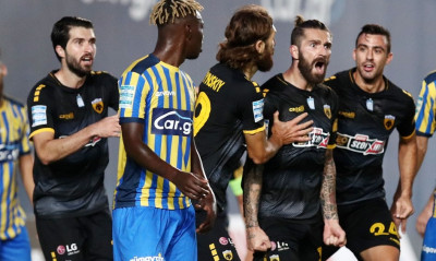 Παναιτωλικός-ΑΕΚ: «Φωτιά» στο Αγρίνιο, γκολ ο Λιβάγια, έπιασε πέναλτι ο Τσιντώτας (video+photos)