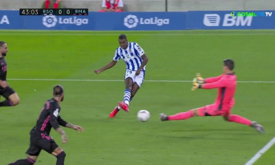 Τα… χρειάστηκε η Ρεάλ Μαδρίτης με Σοσιεδάδ, «σωτήρας» Κουρτουά (video)