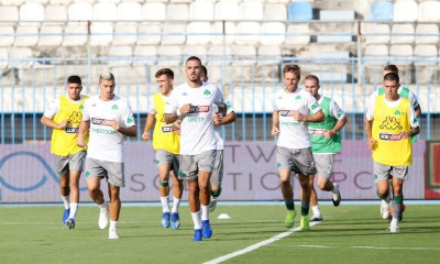 Παναθηναϊκός – Λεβαδειακός: Προθέρμανση στα... γκρι, με την ιβουάρ στο φιλικό (video+photos)