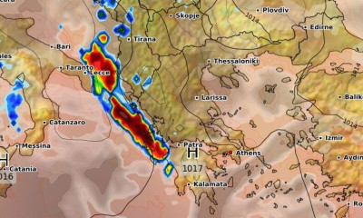 Καιρός: Νέες βροχές και καταιγίδες στο Ιόνιο! Καρέ - καρέ η εξέλιξη (video)