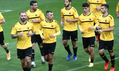 ΑΕΚ: Aπίστευτα μέτρα για κορονοϊό - Στιγμές από την προπόνηση (photos+video)