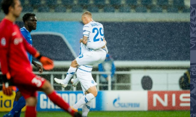 Γάνδη-Ντιναμό Κιέβου 1-2: Διπλό και ουκρανικό προβάδισμα (videos)
