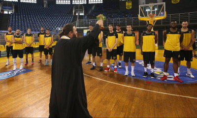 Άρης: Αγιασμός  στο Αλεξάνδρειο