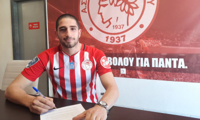 Ολυμπιακός Βόλου: Μπαράνκο και επίσημα (photos+video)