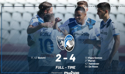 Serie A: Σαν «σίφουνας» η Αταλάντα πέρασε από το Τορίνο (video)