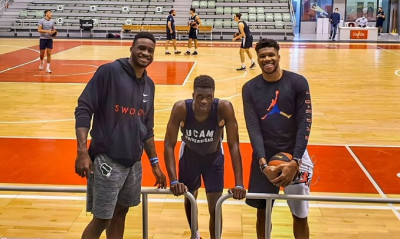 Τα αδέρφια Αντετοκούνμπο αντάμωσαν στη Μούρθια! (photos)