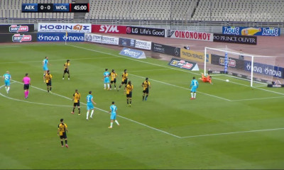 ΑΕΚ - Βόλφσμπουργκ: Το γκολ των «Λύκων» στο ΟΑΚΑ (photos+video)