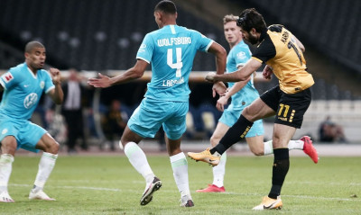 ΑΕΚ - Βόλφσμπουργκ: Ανατροπή με απίστευτη κίνηση από Ανσαριφάρντ (photos+video)