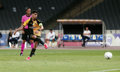 ΑΕΚ - Βόλφσμπουργκ: Το χαμένο πέναλτι του Μάνταλου (photos+video)