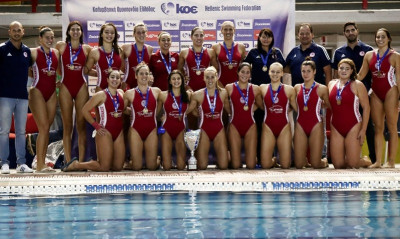 Πόλο: Κατακτητής ο Ολυμπιακός στο 1ο Σούπερ Καπ γυναικών με 30-4 επί του Νηρέα Χαλανδρίου