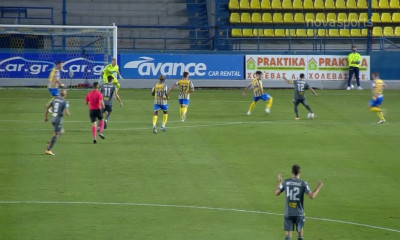 Παναιτωλικός-Αστέρας Τρίπολης: Το δοκάρι του Μουνάφο (video)