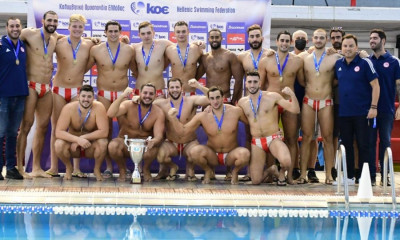 Πόλο: Καταιγιστικός ο Ολυμπιακός νίκησε 21-6 τον Εθνικό και κατέκτησε το Σούπερ Καπ για 5η φορά