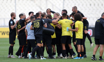 Παναθηναϊκός-Άρης: Έξαλλα πανηγύρια οι Θεσσαλονικείς, κατήφεια στο «τριφύλλι» (photos)