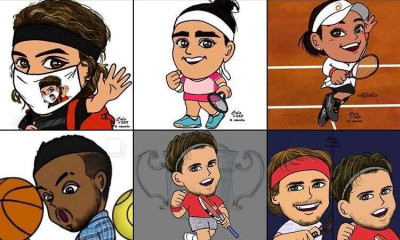 Roland Garros: Το Onsports σας παρουσιάζει τη σχεδιάστρια των μασκών του Στέφανου Τσιτσιπά! (photo)