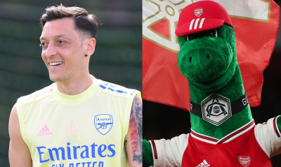 Τρομερή κίνηση από τον Οζίλ για την μασκότ της Άρσεναλ