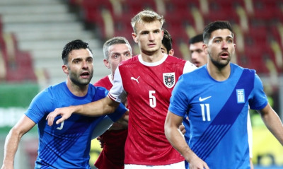 Αυστρία-Ελλάδα: «Έφαγε» δύο γκολ σε τρία λεπτά η Εθνική (video)