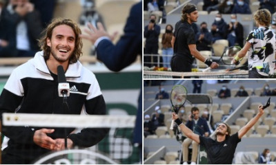 Στέφανος Τσιτσιπάς: «Έκανα... κοπάνες για να βλέπω Roland Garros και τώρα είμαι εδώ» (video)