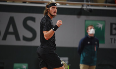 Τσιτσιπάς - Τζόκοβιτς: Έτσι πήρε το τρίτο σετ ο Έλληνας τενίστας (video)