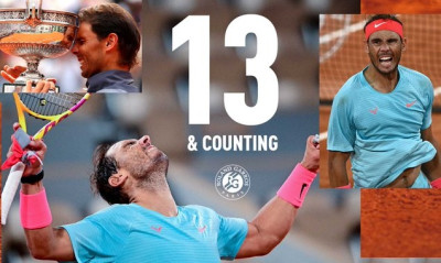 Roland Garros: Η «στέψη» του Βασιλιά, Ράφαελ Ναδάλ στο Παρίσι, και η Χρυσή βίβλος! (photos+videos)