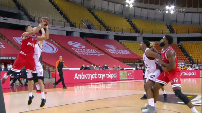 Ολυμπιακός-Μιλάνο: Το γκολ-φάουλ του Σλούκα και τα buzzer beater του Πρίντεζη (videos)