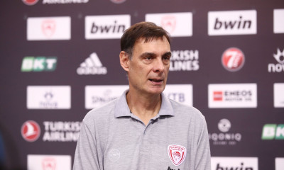 Ολυμπιακός: Ο Μπαρτζώκας μίλησε για «δύσκολο παιχνίδι με την Μακάμπι»