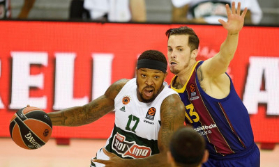 Μπαρτσελόνα - Παναθηναϊκός ΟΠΑΠ: Η εξαιρετική εμφάνιση του Φόστερ (photos+video)