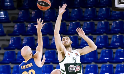 Μπαρτσελόνα - Παναθηναϊκός ΟΠΑΠ: Το πρώτο καλάθι του… αντίπαλου Καλάθη (photos+video)