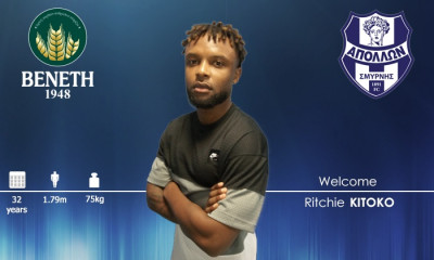 Απόλλων Σμύρνης: Ανακοίνωσε Κιτόκο