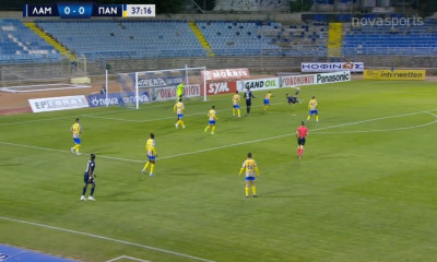 Λαμία-Παναιτωλικός: Το εντυπωσιακό ψαλίδι του Ντέλετιτς (video)