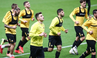 Μπράγκα-ΑΕΚ: Προπονήθηκε ο Ινσούα (photos)