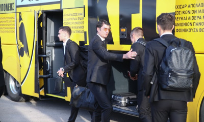 Μπράγκα-ΑΕΚ: «Πέταξε» για Πορτογαλία (photos)