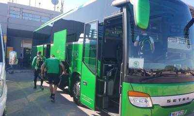 ΠΑΟΚ-Ομόνοια: Η άφιξη των Κύπριων (photos)